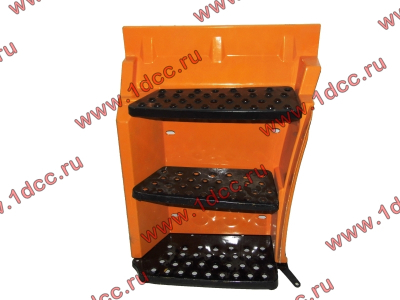 Подножка со ступеньками в сборе левая SH желтая SHAANXI / Shacman (ШАНКСИ / Шакман) 81.61510.0225 фото 1 Прокопьевск