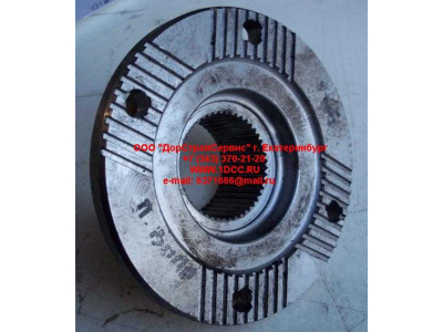 Фланец проходного вала D-165, 4 отв., с насечками, низкий, мелкий шлиц H HOWO (ХОВО) RHAZ9114320205 фото 1 Прокопьевск