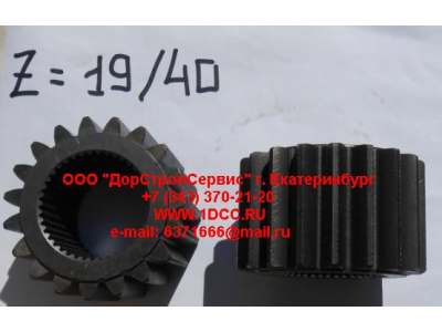 Шестерня полуоси (центральная бортового редуктора Z-19, z-40) H'2011 HOWO (ХОВО) AZ9981340071 фото 1 Прокопьевск