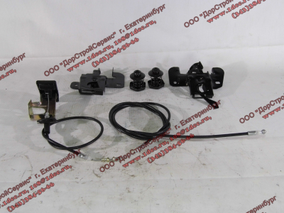 Замок капота (комплект L+R) DF DONG FENG (ДОНГ ФЕНГ) 5301609-C0100+5301610-C01 для самосвала фото 1 Прокопьевск